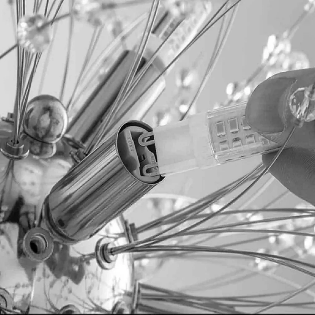 LAMPADARIO SOFFITTO PLAFONIERA ARGENTO MODERNA CRISTALLI FUOCHI ARTIFICIO G9 PN-13A