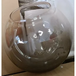 LAMPADARIO SOSPENSIONE 6 SFERE ATTACCO E27 IN VETRO LAMPADA IN METALLO ORO 71645