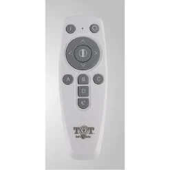 LAMPADARIO SOSPENSIONE LED 60 W 2 CERCHI ANELLI CRISTALLO TELECOMANDO NERO 31968