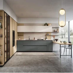 LAMPADARIO SOSPENSIONE OVALE BRONZO CON DUE SFERE IN VETRO METALLO LAMPADA ATTACCO G9 A33