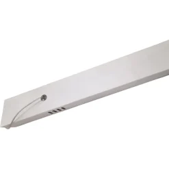 LAMPADARIO SOSPESO LED 65W BIANCO SPIRALE ONDULATO VORTICE ORIZZONTALE LUCE 3000K-6500K 01141