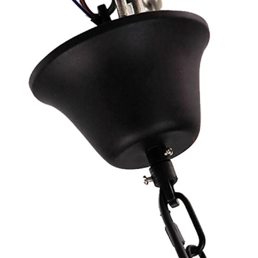 LAMPADARIO VINTAGE 6 PORTALAMPADA E27 CORDA CANAPA LAMPADA COUNTRY RETRO A38-6