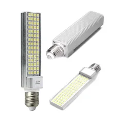 LAMPADINA A 64 LED 5050SMD CON ATTACCO E27 15W FARETTO LUCE BIANCO FREDDO CALDO
