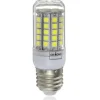 LAMPADINA A 33 LED 5050SMD CON ATTACCO E27 DA 8W FARETTO LUCE BIANCO FREDDO