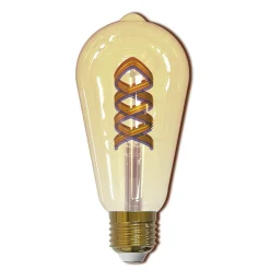 LAMPADINA A FILAMENTO LED INTELLIGENTE WIFI ST64-SF E27 4,9W 1800LM ALEXA GOOGLE