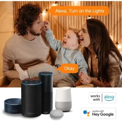 LAMPADINA A FILAMENTO LED INTELLIGENTE WIFI ST64-SF E27 4,9W 1800LM ALEXA GOOGLE