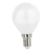 LAMPADINA A LED FILAMENTO OPACA 4WATT E14 LUCE FREDDA CALDA NATURALE SFERA G45B