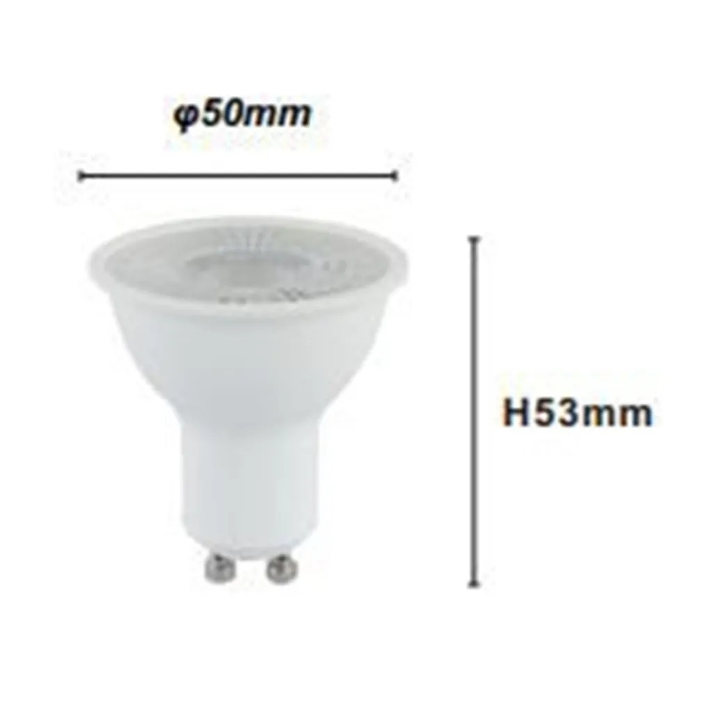 LAMPADINA A LED LAMPADA ATTACCO GU10 7W 715LM BIANCO LUCE FREDDA 6500K IP20 00472