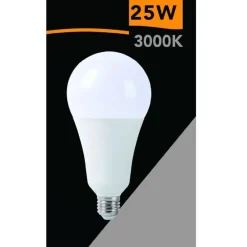 LAMPADINA A LED 25WATT A95 E27 2500LM A SFERA LUCE FREDDA CALDA NATURALE A95-25W