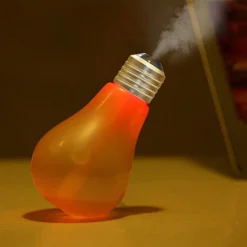 LAMPADINA DIFFUSORE UMIDIFICATORE PER AMBIENTI LED RGB AROMATERAPIA CROMOTERAPIA