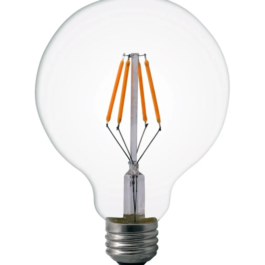 LAMPADINA E25 GLOBO TONDA LED 8W LAMPADA DAYLIGHT 800lm CLASSE ENERGETICA A LUCE