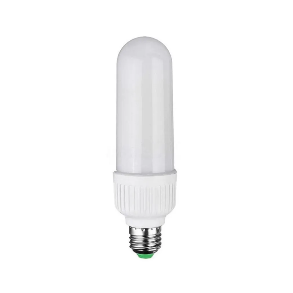 LAMPADINA LAMPADA A LED BULB EFFETTO FIAMMA FUOCO MOVIMENTO ATTACCO E27 5W WATT