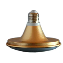 LAMPADINA LAMPADA A LED SMD GLOBO SFERA BULBO 18 30 W 6500K LUCE BIANCA E27 ORO