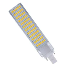 Lampadina Lampada Faretto G24 PL 15W 220V 60 Led Luce Bianco Freddo Caldo