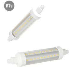LAMPADINA LAMPADA LED R7S 118MM LED 2835 SOSTITUZIONE ALOGENA 6500K 8W 360°