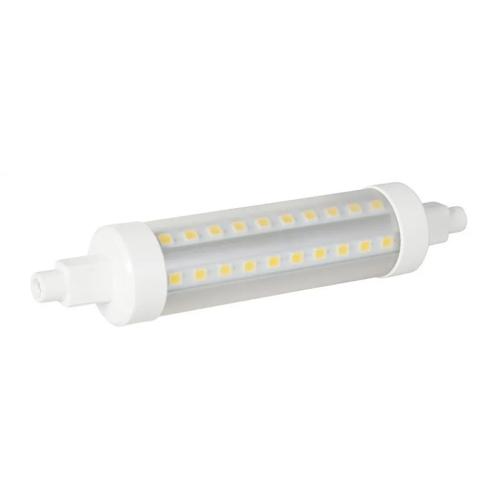 LAMPADINA LAMPADA LED R7S 118MM LED 2835 SOSTITUZIONE ALOGENA 6500K 8W 360°