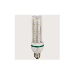 LAMPADINA LAMPADA TUBO LED LUCE BIANCA FREDDA CALDA E27 RISPARMIO 3U 12W