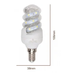 LAMPADINA LED 7 W E14 665LM SPIRALE LUCE CALDA 3000K NATURALE 4000K FREDDA 6500K