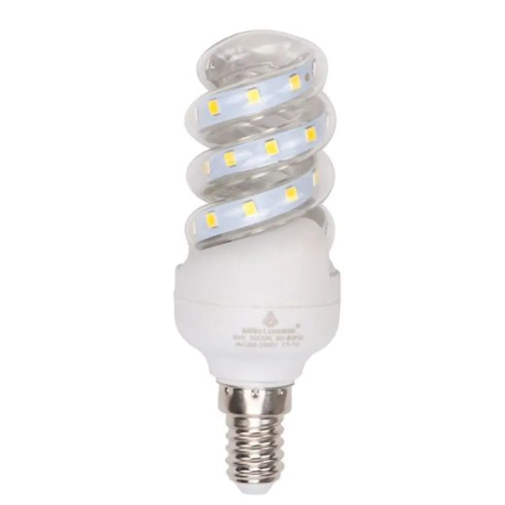 LAMPADINA LED 5 W E14 475LM SPIRALE LUCE CALDA 3000K NATURALE 4000K FREDDA 6500K