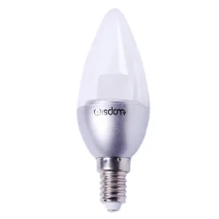 LAMPADINA LED A CANDELA CON ATTACCO PICCOLO E14 DA 4W LUCE FREDDO NATURALE CALDO