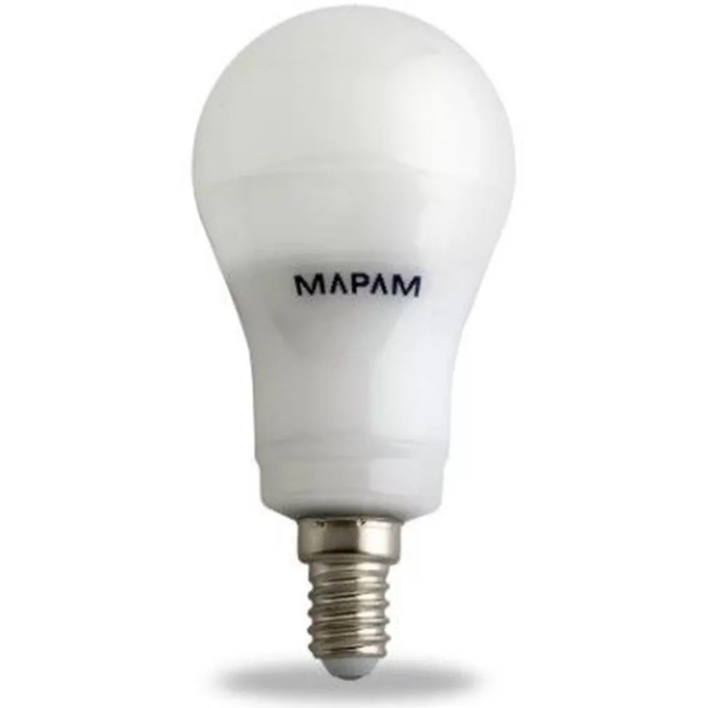 LAMPADINA LED ATTACCO E14 BULBO A55 7 WATT LUCE CALDA 3000K ALTA QUALITÀ 00074
