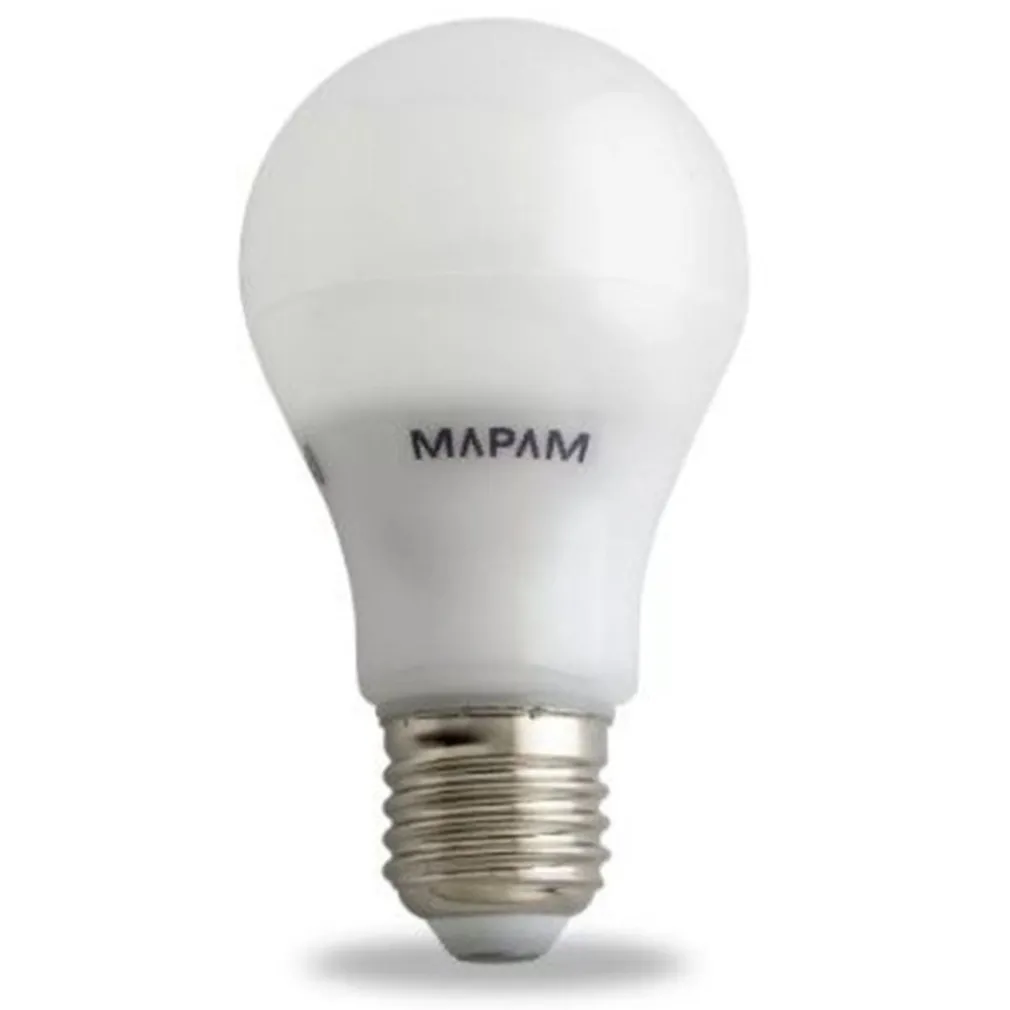 LAMPADINA LED ATTACCO E27 BULBO A55 7W GLOBO LUCE CALDA 3000K ALTA QUALITÀ 00050
