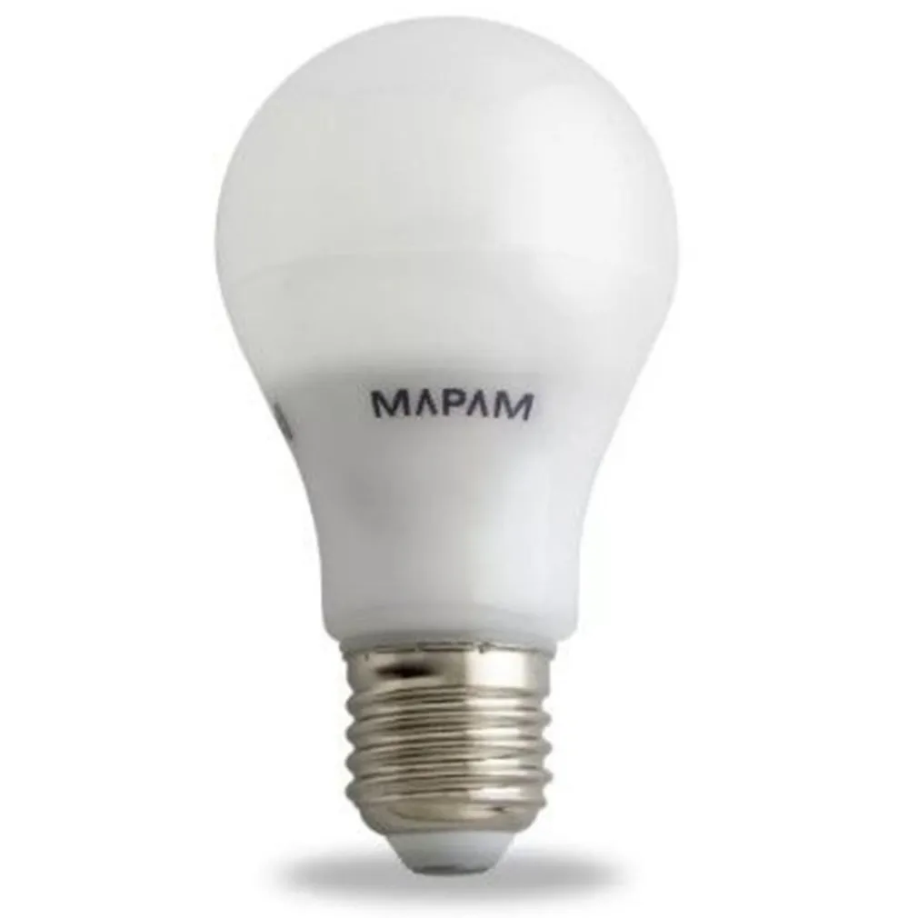 LAMPADINA LED ATTACCO E27 BULBO A55 7W GLOBO LUCE NATURALE 4500K ALTA QUALITÀ 00319