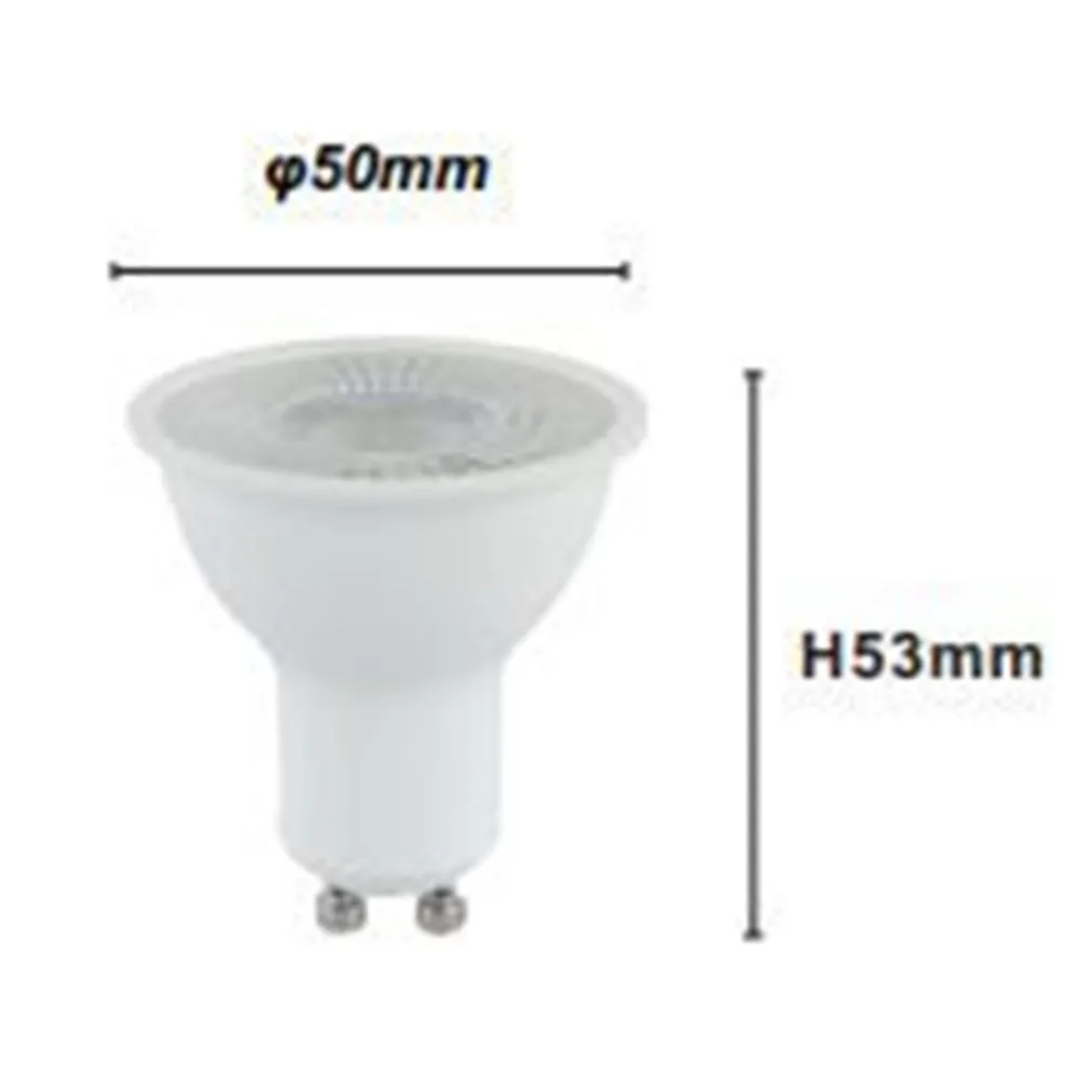 LAMPADINA LED ATTACCO GU10 9 W LUCE NATURALE 4000K 913 LM BIANCO LAMPADA IP20 00458