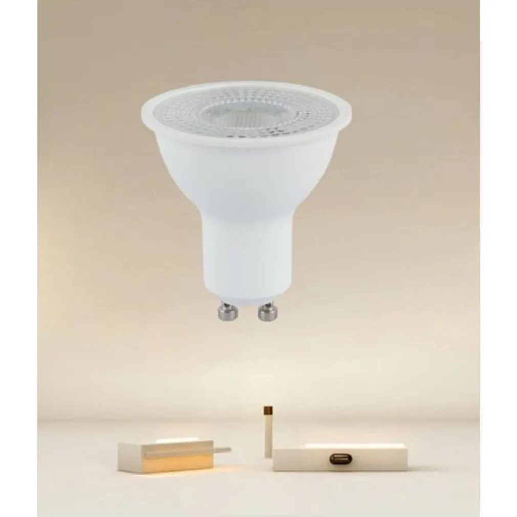 LAMPADINA LED ATTACCO GU10 9 W LUCE NATURALE 4000K 913 LM BIANCO LAMPADA IP20 00458