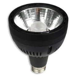 LAMPADINA LED COB PAR30 E27 36 WATT FARETTO LUCE 6500K 3000K 4000K NERO P30-2N