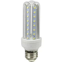 LAMPADINA LED E27 20 W LAMPADA TUBOLARE LUCE CALDA FREDDA NATURALE U-20W