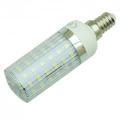 LAMPADINA LED E14 10 WATT TUBO MAIS LUCE CALDA FREDDA NATURALE ILLUMINAZIONE LED