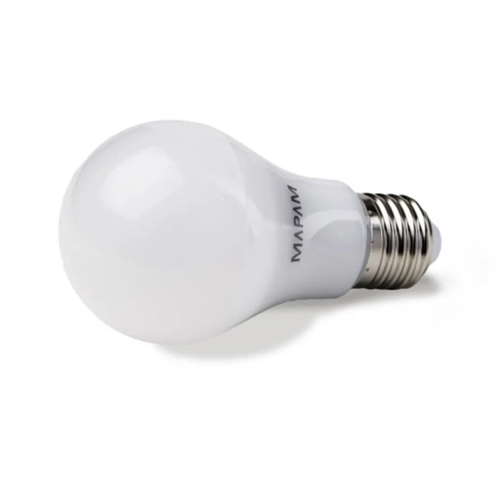 LAMPADINA LED E27 BULBO A60 9W ATTACCO GRANDE GLOBO LUCE NATURALE ALTA QUALITÀ 00333