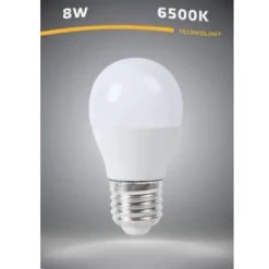 LAMPADINA LED E27 G45 8 WATT 15D BULBO LUCE BIANCO CALDO FREDDO NATURALE G4509