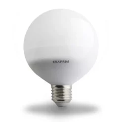 LAMPADINA LED E27 GLOBO G95 12W ATTACCO GRANDE LUCE FREDDA 6500K BASSO CONSUMO 00180