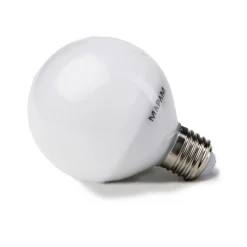 LAMPADINA LED E27 GLOBO G80 8W LUCE NATURALE 4500K BULBO SFERA PALLA ALTA QUALITÀ 00364