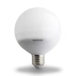 LAMPADINA LED E27 GLOBO G120 16W ATTACCO GRANDE LUCE FREDDA 6500K PALLA SFERA 00203
