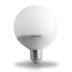 LAMPADINA LED E27 GLOBO G120 20W ATTACCO GRANDE SFERA PALLA LUCE CALDA 3000K 00463
