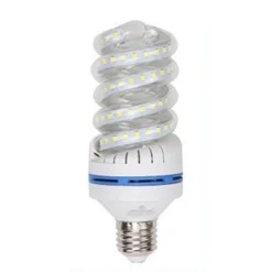 LAMPADINA LED E27 24W 2280LM TORTIGLIONE VORTICE SPIRALE LUCE NATURALE CALDA FREDDA