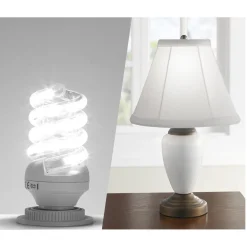 LAMPADINA LED E27 5W 475LM TORTIGLIONE VORTICE SPIRALE LUCE FREDDA NATURALE CALDA