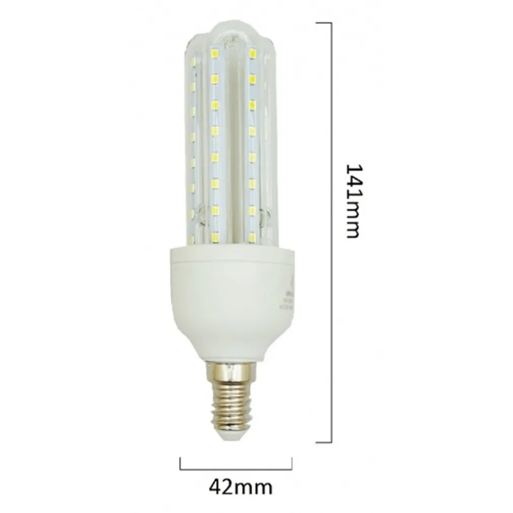 LAMPADINA LED E14 12W 3U JN13 LUCE TUBOLARE TUBO LINEARE LUCE CALDA 3000K 1140LM 87217