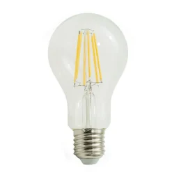 LAMPADINA LED FILAMENTO 8 W E27 A60 SFERA LUCE 6500K 3000K 4000K 880LM A60-T8
