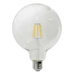 LAMPADINA LED FILAMENTO 12W GLOBO SFERA E27 LUCE FREDDA CALDA NATURALE G125T12