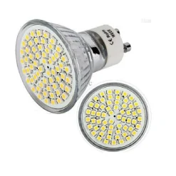 Lampadina Led Gu10 60led smd 220v Faretto Lampada spot 4W Fredda Calda Naturale