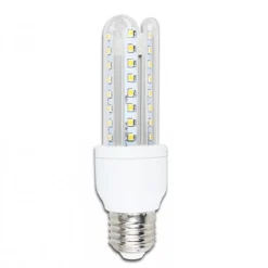 LAMPADINA LED JN24 ATTACCO E27 7W 3U LUCE FREDDA 6500K TUBOLARE LINEARE 665LM 87323