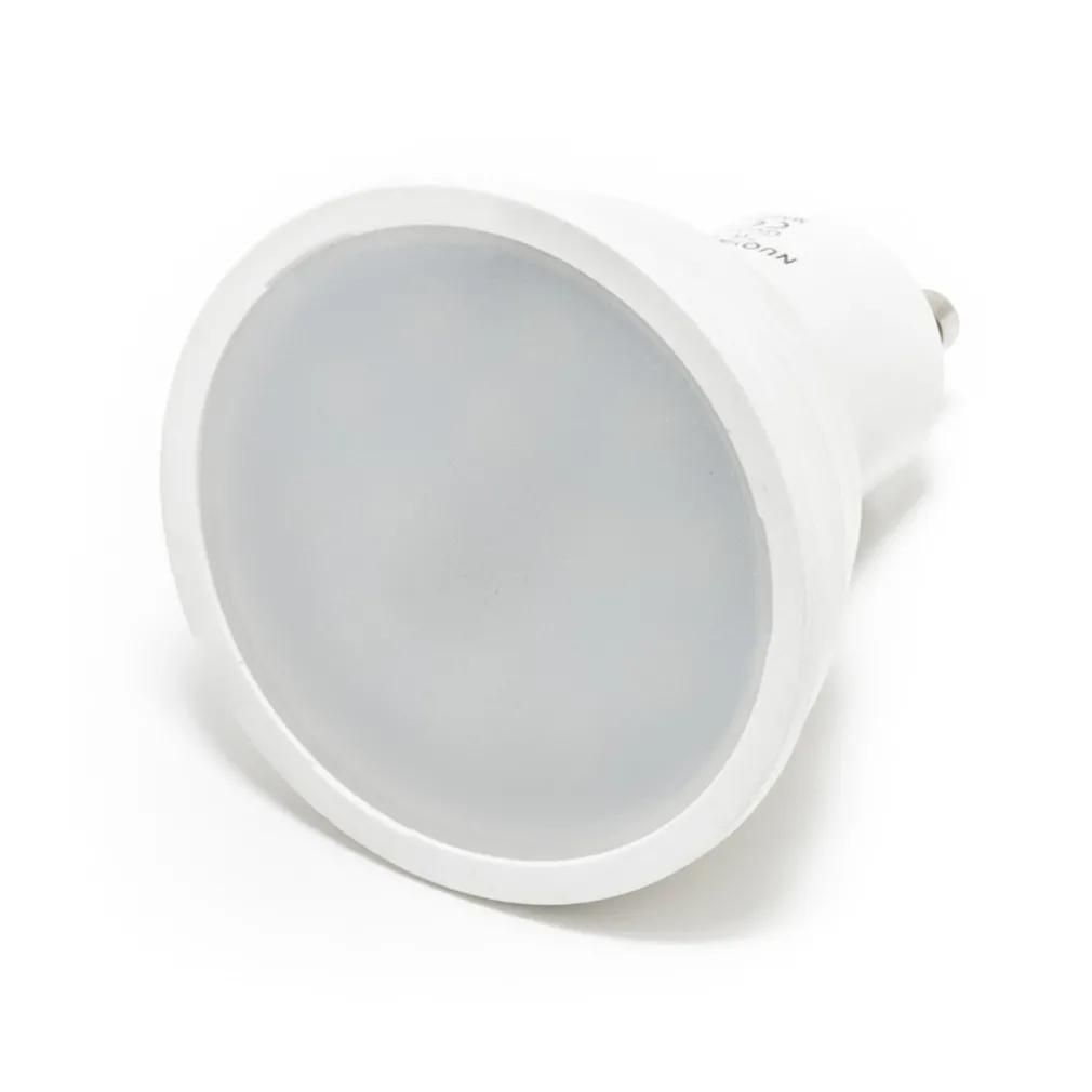 LAMPADINA LED LAMPADA ATTACCO GU10 FARETTO LUCE BIANCA NATURALE SPOT LIGHT 7 W