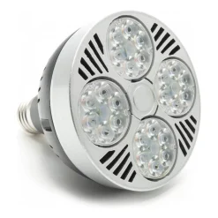 LAMPADINA LED PAR30 E27 35 W 24 LED FARETTO LUCE 3000K 4000K 6500K 3500LM P30-1