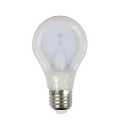 LAMPADINA LED SLIM PIATTA 12W E27 LUCE 6500K 3000K 4000K ILLUMINAZIONE CASA A90