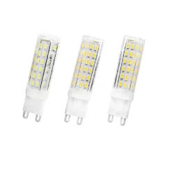 LAMPADINA LED SMD 3014 G9 4,5 WATT LUCE FREDDA 6500K CALDA 3000K NATURALE 4000K
