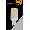 LAMPADINA LED SMD G9 8 WATT 880 LM LUCE CALDA NATURALE FREDDA SPARAC-G9-8W-001